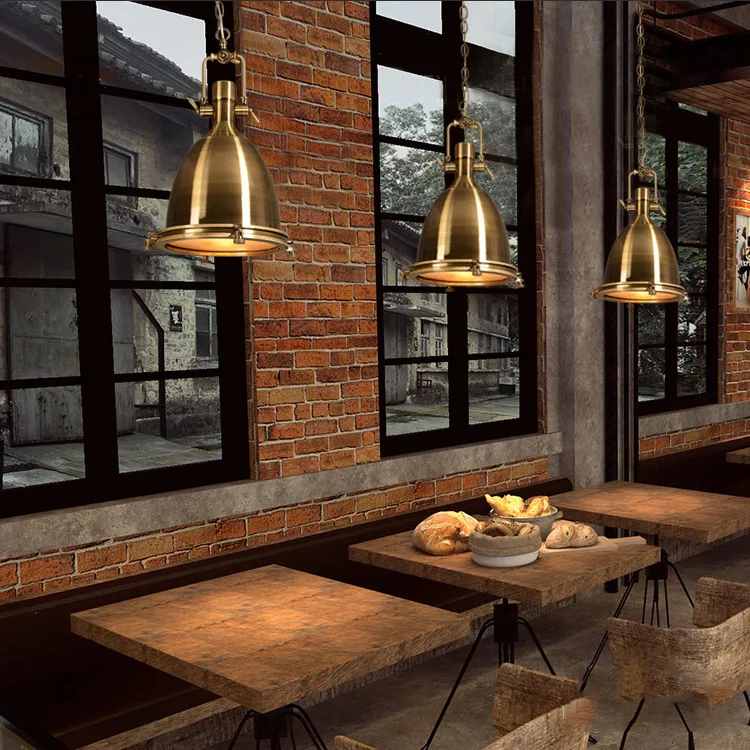 Винтажный Лофт американская цепочка подвесной светильник кантри ресторан индустрия тяжелых металлов лампа ветер восстановление древних способов робли