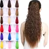 JOY&BEAUTY Hair Synthetic Long Curly Pony Tail Hairpieces Drawstring Ponytails Hair Extension High Temperature Fiber Hair 60cm ► Photo 1/6
