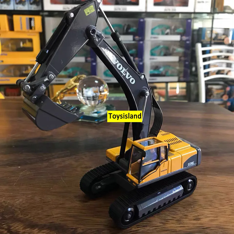 

1/50 Simulation Engineering Excavator Vehicle for VOLVOs EC290C Model Diecast Metal Car Model Toy as Gift