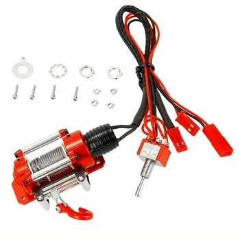 

RC Car Metal Winch + Remote Controller Receiver Set for 1:10 RC Car Truck Axial D90 SCX10 II 90046
