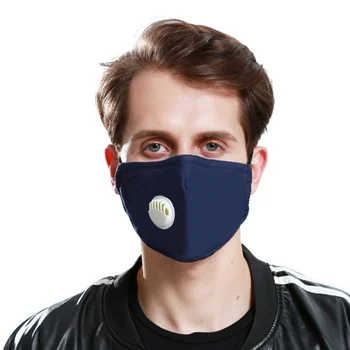 

Safety Dust Mask with 2 Filters Easy Breathe Reusable Washable Face Mask Anti for Outdoor Sports Resist Dust Allergies PM2.5 New