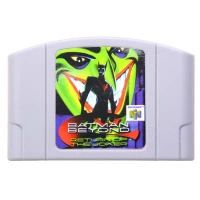 Batma Beyond 64 бит игры борьба игры игровая консоль карты Английская литература американской версии для nintendo - Цвет: Batma Beyond
