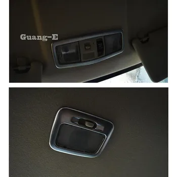 

For Mitsubishi ASX 2013 2014 2015 Car Cover ABS Chrome Head Front Rear Back Read Reading Roof Light Frame Switch Trim Button