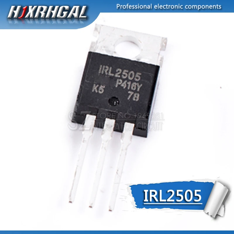 1 шт. IRL2505PBF TO-220 IRL2505 TO220 новый МОП полевой транзистор HJXRHGAL | Электронные компоненты