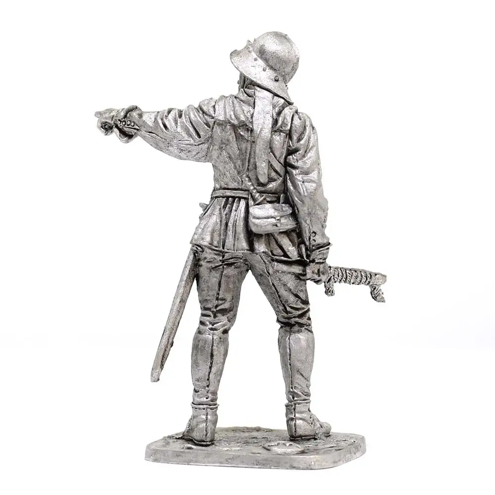 Ober-officer of the Orel Musketeer regiment Russia 54 mm figure Tin soldier 