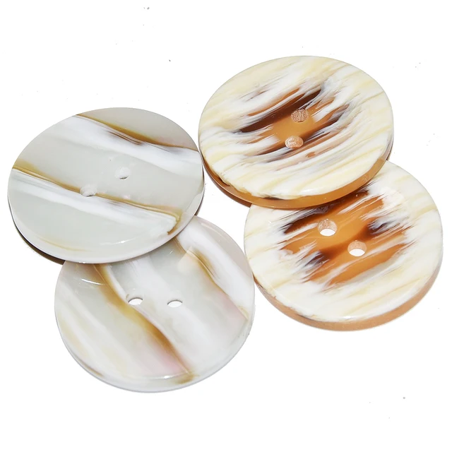 Mimicking Nacre Suit Resin Buttons