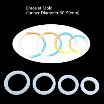 

Large Size Bracelet Keychain Resin Mold Bag Wristlet Key Ring Mold Jewelry Tools