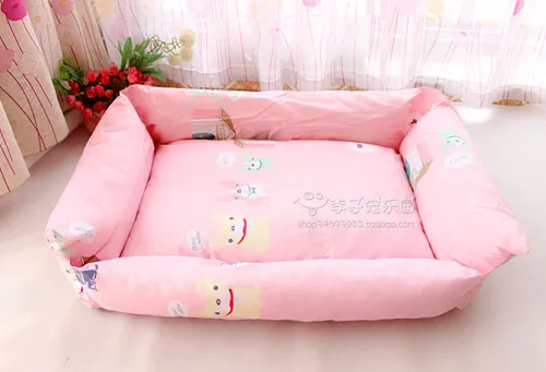 pink dog Съемный чехол для милой собаки, домашнее одеяло для собаки, кровать для маленькой собаки, кровать для питомца,, товары для домашних животных, диван, Прямая поставка - Цвет: pink dog