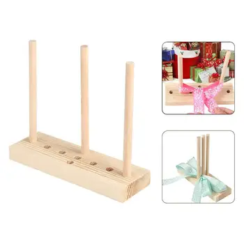 

Bow Maker Wooden Wreath Bowing Making Tool for Ribbon Crafts