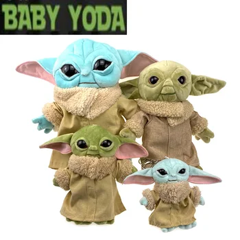 

Ready Stock VIP 30cm Baby Yoda plush Toy