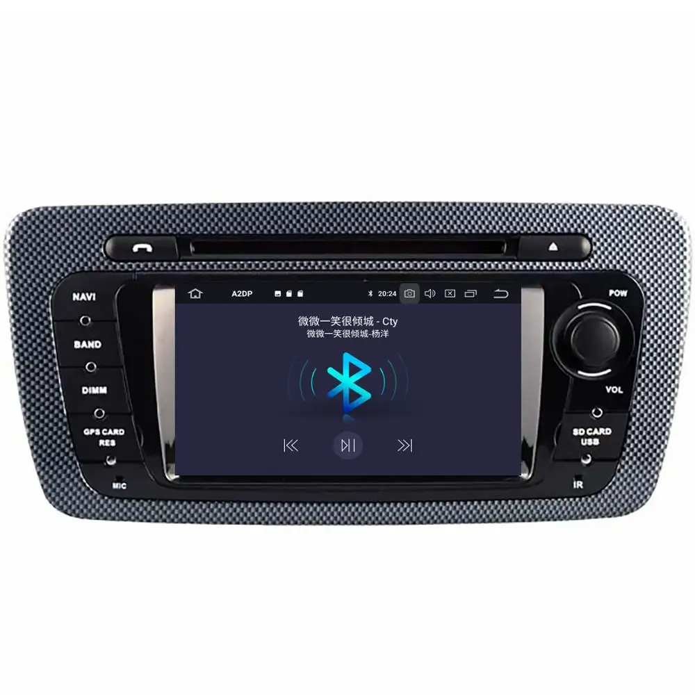 PX6 4G+ 64G Android 9,0 автомобильный мультимедийный плеер gps карта для Seat Ibiza 2009-2013 радио Rudio Видео Стерео DVD плеер головное устройство wifi