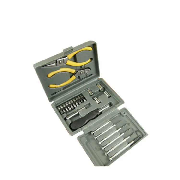 

24PC Household Multifunctional Toolbox Hardware Combination Tool Tool Set Plastic Combination Toolbox