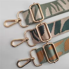 

Ladies Adjustable Shoulder Bag Strap Contrast Color Webbing Bag Handle Replacement Belt Women Trendy Crossbody Bag Belt