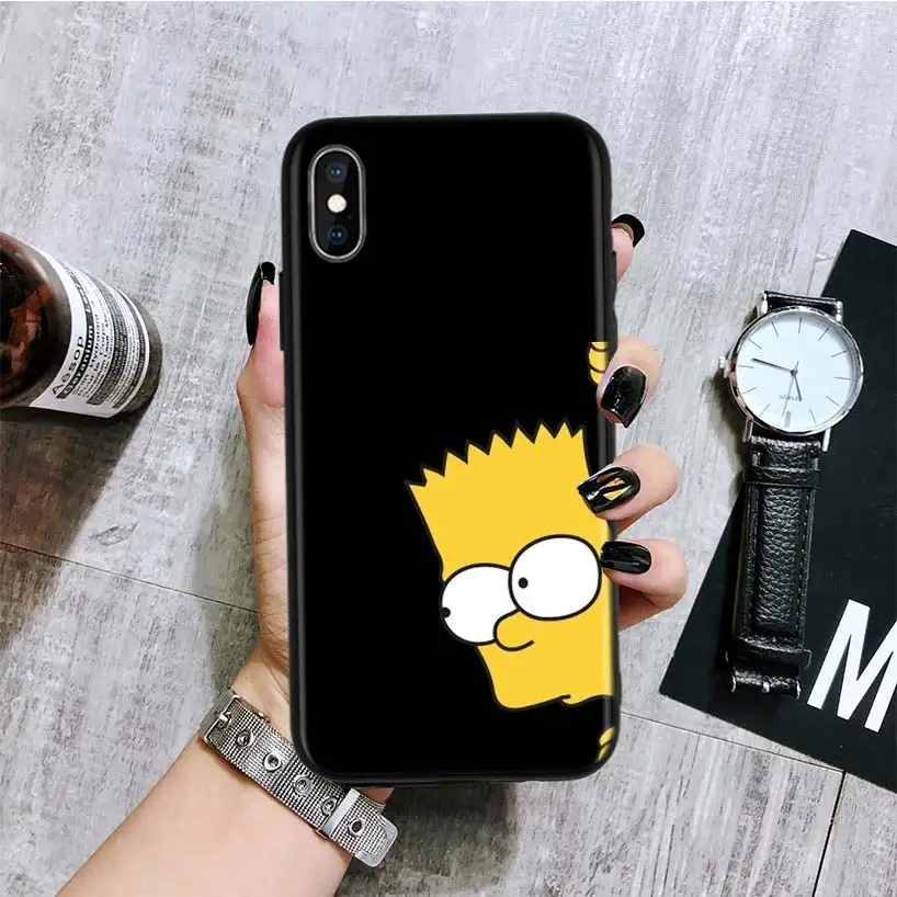 BA135-9 Черный чехол для телефона Homer J. Simpson для Apple IPhone 11 Pro XS MAX XR 7 8 6 6S Plus X 10 Ten 5 5S SE Coque Shell - Цвет: BA135-9