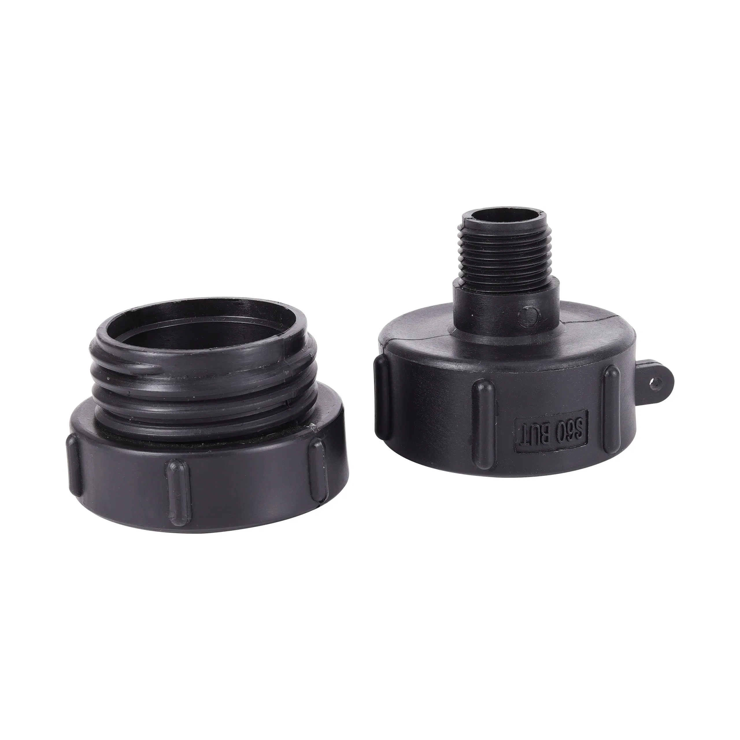 

IBC Tank Connectors Garden Water Tank Connector S60 To 3/4“ Male Thread 62mm Fine Thread to 60mm Coarse Thread Valve Fittings