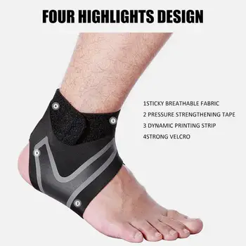 

Ankle Support Support Compression Sleeve Plantar Fasciitis Pain Relief Foot Cover Anti-sprain Protection Foot Bandage
