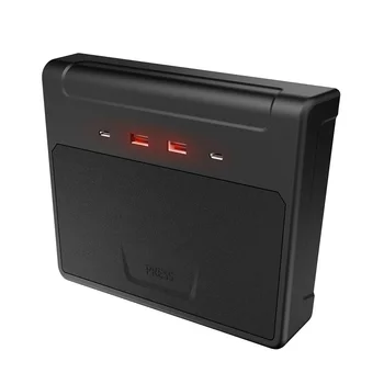 

ABS USB Expander Box 4-USB 2-Type C 1pc Memory For Tesla Model 3 Durable