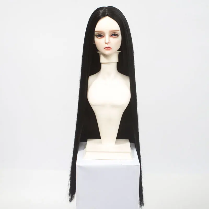 1/3 1/4 кукла 1/6 парик высокотемпературный материал волокна прямой парик для шарнирной Куклы Аксессуары куклы парики - Цвет: 1 only wig