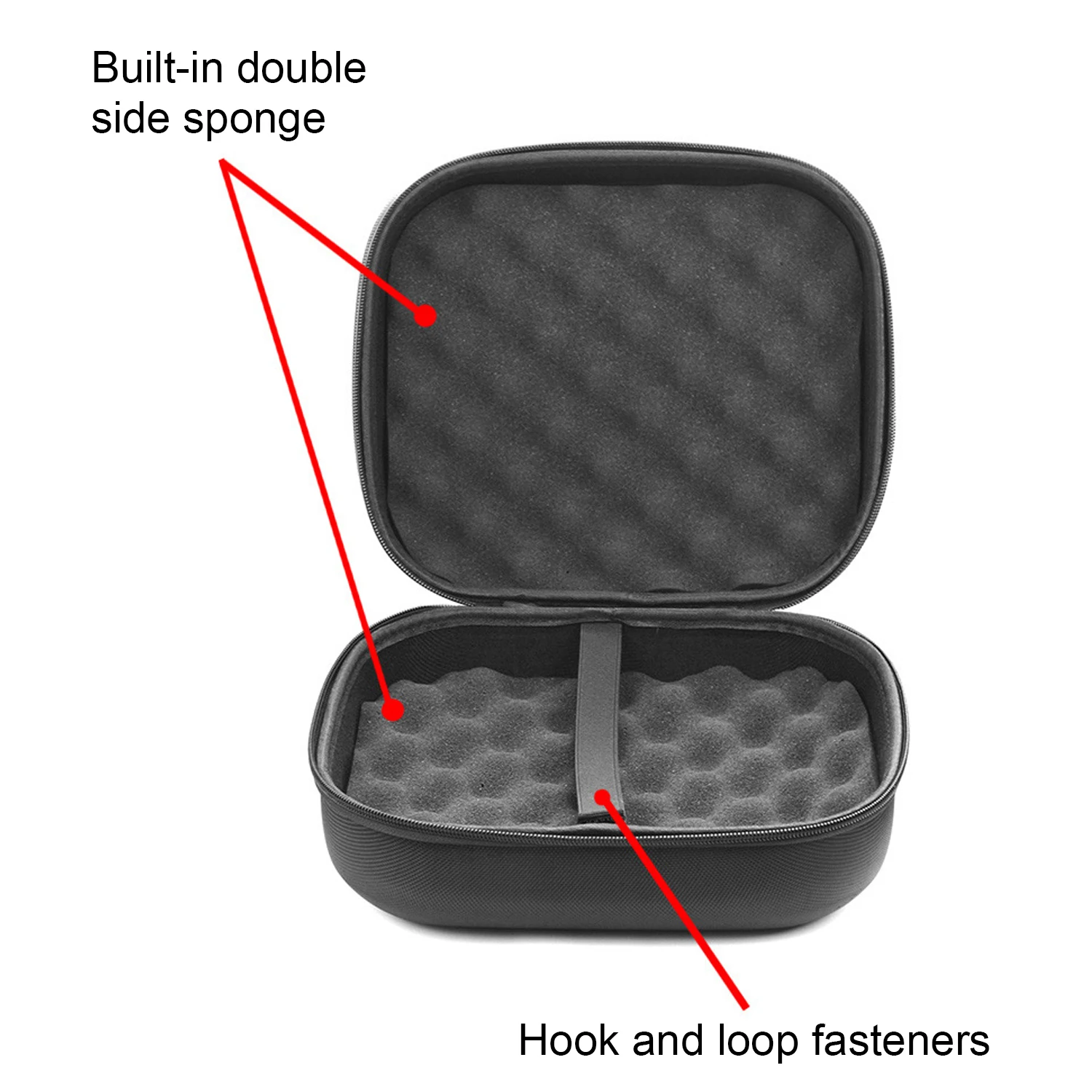 Vococal Portable Shockproof Dustproof Storage Carrying Case Bag for Beats Pro Studio HiFi Detox Headphones Accessories