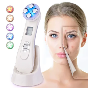 

Radiofrecuencia Facial Photon Machine Led Face Light Therapy Acne Wrinkle Removal Beauty Skin Care Tool RF Face Lifting