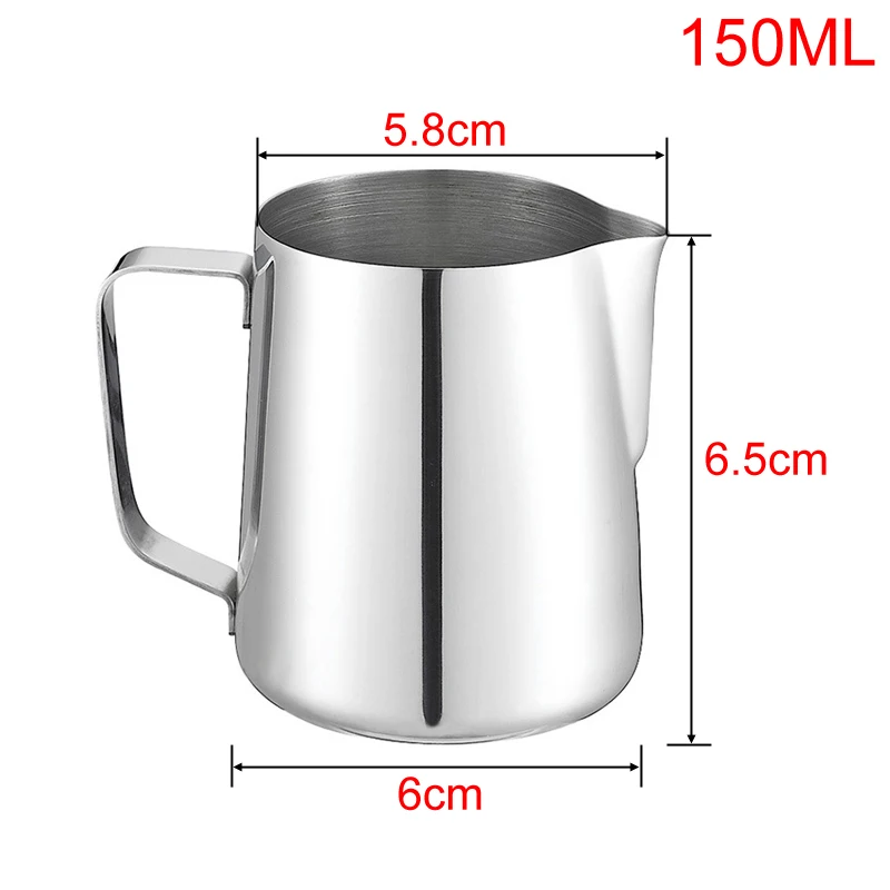 150ml Stainless Steel Latte Art Pitcher Milk Frothing Jug Espresso