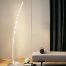Современный светодиодный напольный светильник для гостиной, светодиодный напольный светильник, стоящая семейная комната, спальня, Офисная лампа с регулируемой яркостью