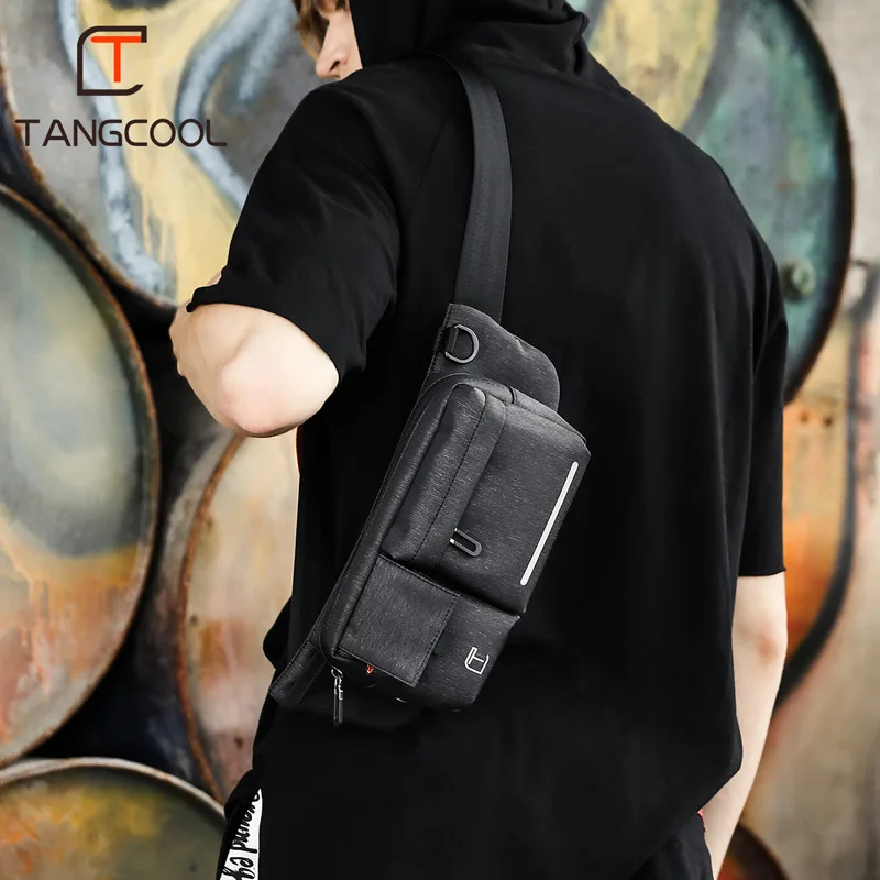 

Chest Pack Men Multi-functional Fashion Wallet Mini Cross-body Casual Shoulder Bag Men's Sports Backpack Factory Customizable