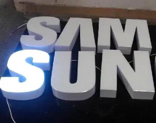 3D светодиодный световой индикатор, 60*60 мм рекламные СВЕТОДИОДНЫЕ буквы(пожалуйста, укажите цвет света при заказе