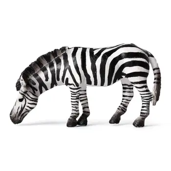 

New Simulation Wildlife Zebra Foal Animal Model Figurines Toys Wild Animal Action Figures Collection Figure Toys For Children