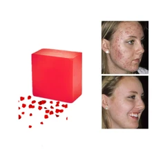 Мыло ручной работы для лица, против отечности, розовая эссенция, уход за кожей, сужение пор, против старения, интенсивное лифтинг для лица, Розовое Мыло