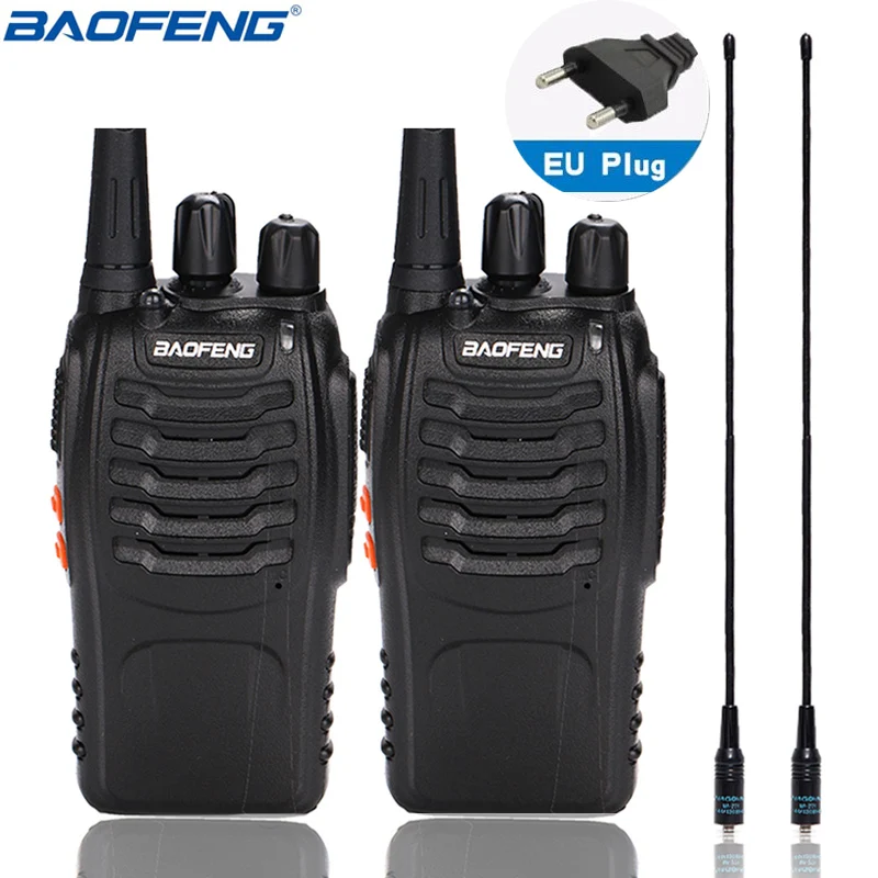 Портативная рация Baofeng BF 888S Talkie UHF BF888S 2 шт. гарнитура|Рации| |
