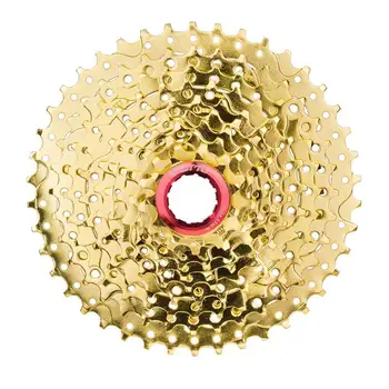 

10S 11-42T High Quality Outdoor Cassette Gold 10 Speed Freewheel MTB Mountain Bike Bicycle Steel Golden Sprockets