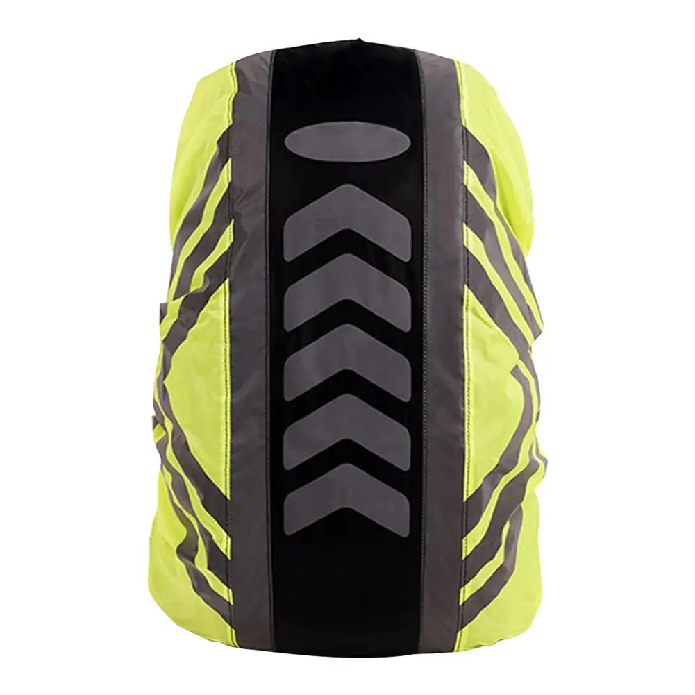 20-55L Reflective Rainproof Rucksack Covers Camping Hiking Climbing Dustproof Case For Back Pack Outdoor Backpack Bag Rain Cover