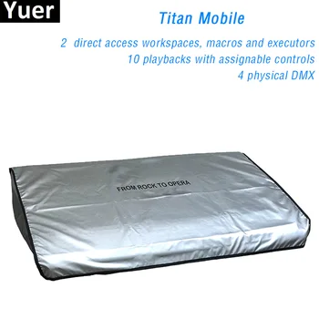 Flight Case Pack TITAN Operating System Titan Mobile Professional Lighting Console Stage Controller For Stage Light DJ Equipment operating system