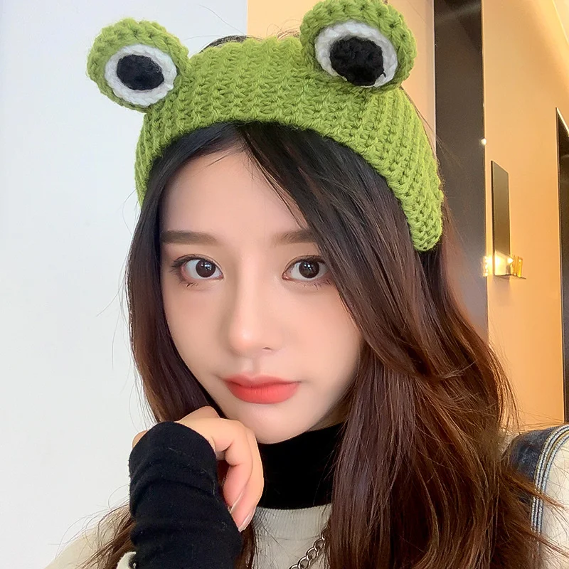 

Scrunchies Frog Headband Hat Hair Accessories for Women Hair Bands for Women Hair Ties Turbans for Women Korean Accessories
