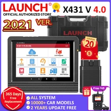 2021 lançamento x431 v4.0 sistema completo do carro ecu redefinir scanner ecu codificação automotivo obd chave de programação profissional carro obd2 scanner