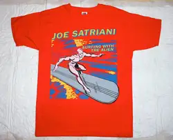 JOE SATRIANI-серфинг с инопланетянами. .. Красная футболка (s-xxl) .. гитара бог