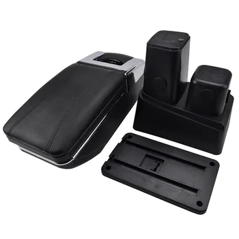 

Arm Rest Rotatable For Honda Fit Jazz 2009-2013 Ge Center Centre Console Storage Box Armrest 2010 2011 2012