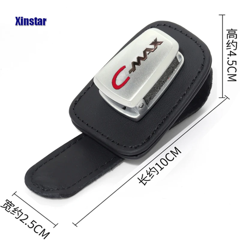 

Genuine Leather car sunshade decoration sticker for ford Cmax C-MAX