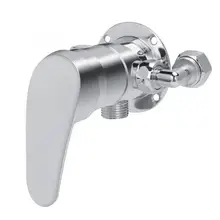 Металлический lavabo, yoni паровой G1/2in ванная комната цинковый сплав Солнечный Душ воды смесительный клапан Многофункциональный тройник угол клапан грелка