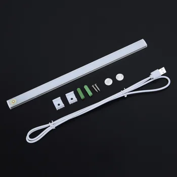 

Touch Switch 21 LED Bar Light USB Rechargeable Night Strip Wardrobe Cabinet Lamp