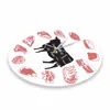 Angus Beef Chart Minimalist Wall Clock Steak House Farmhouse Kitchen Wall Art Silent Quartz Clock Cow Meat Cut Butcher Art Clock 3