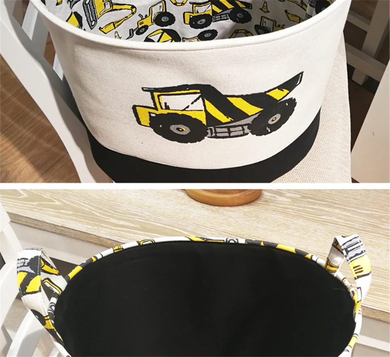 Folding Children Toy Storage Bucket