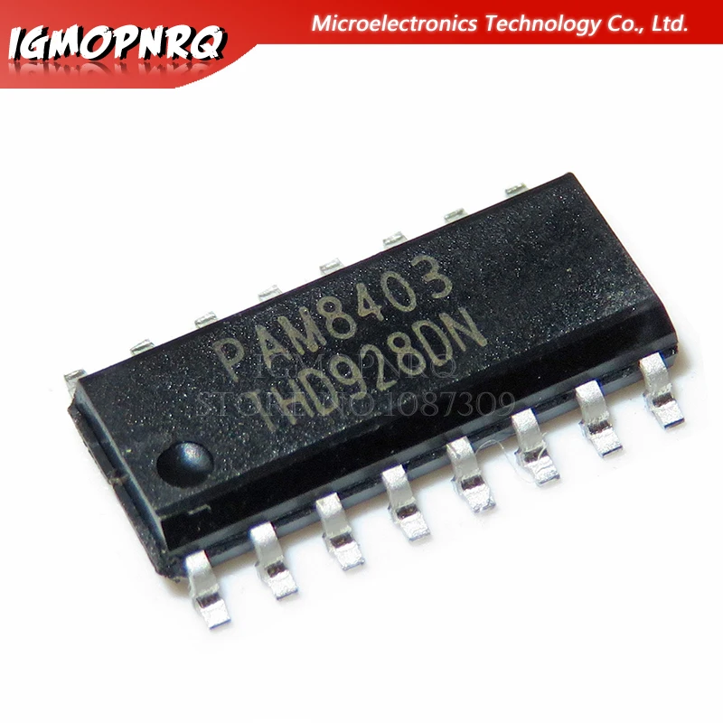 10 шт. PAM8403 SOP-16 8403 SOP16 SOP | Электронные компоненты и принадлежности