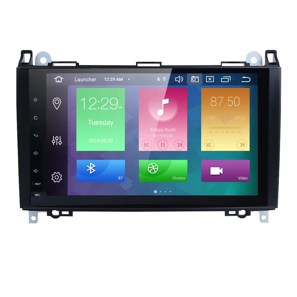 Android 9,0 DSP ips Octa 8 Core 4 Гб Оперативная память 64 Гб Встроенная память автомобиль Nav gps головное устройство для Mercedes Benz B200 A B класс W169 W245 Viano Vito W639 Sprinter W906 BT Радио автомобильный мул - Цвет: Head Unit