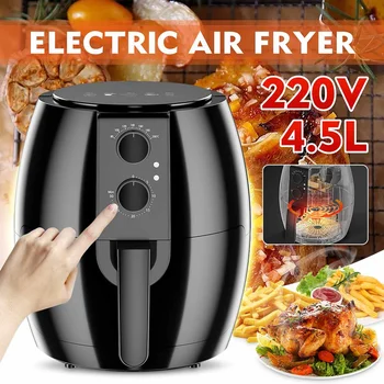 

Electric Air Fryer i220V 1350W 4.5L Timer Temperature Control Power Air Fryer Electric Air Fryer French Fries Chicken Cooker
