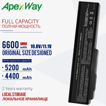 

Apexway 11.1V 6cell laptop Battery for ASUS N61 A32-M50 A32-N61 A33-M50 L072051 G50 G50VT 90-NED1B2100Y VX5 VX5-A2B L50 L50vn