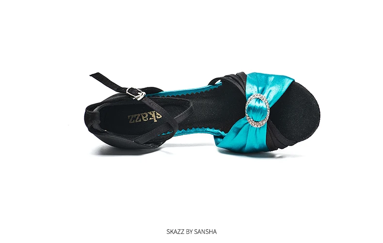 Sansha/Женская обувь для бальных и латиноамериканских танцев; обувь высокого качества на каблуке 7,5 см; обувь для танцев; BR31101S