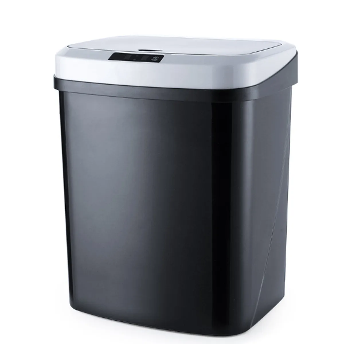 Умная Индукционная Автоматическая корзина для мусора, умный Датчик мусорного ящика для дома, гостиной, спальни, кухни - Цвет: Черный