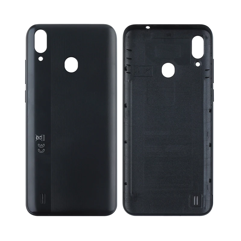 Чехол ocolor для Blackview A60 Pro, жесткий защитный чехол для батареи, запасная крышка для Blackview A60 Pro Phone 6,088'' - Цвет: Black